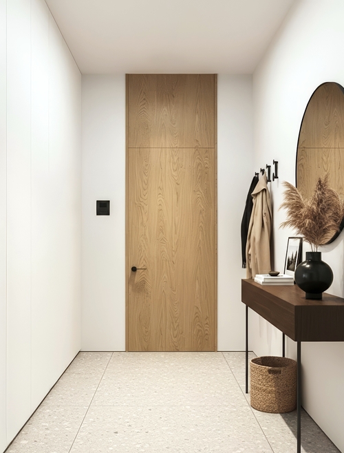 Дверь с фальш-вставкой