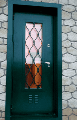 Двери со стеклопакетом для дачи