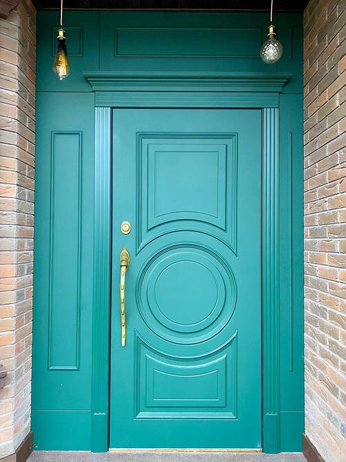 Зеленая парадная дверь Зеленая парадная дверь